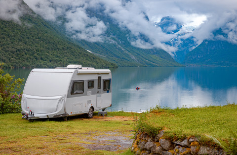 Recreatie caravan